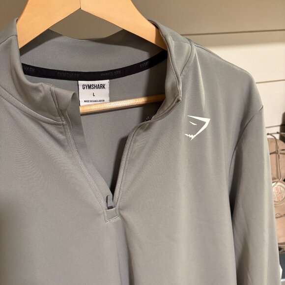 Gymshark Long Sleeve Quarter-Zip Pullover | Size Large - Picture 2 of 3